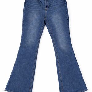 Classic Blue Flared Women Jeans